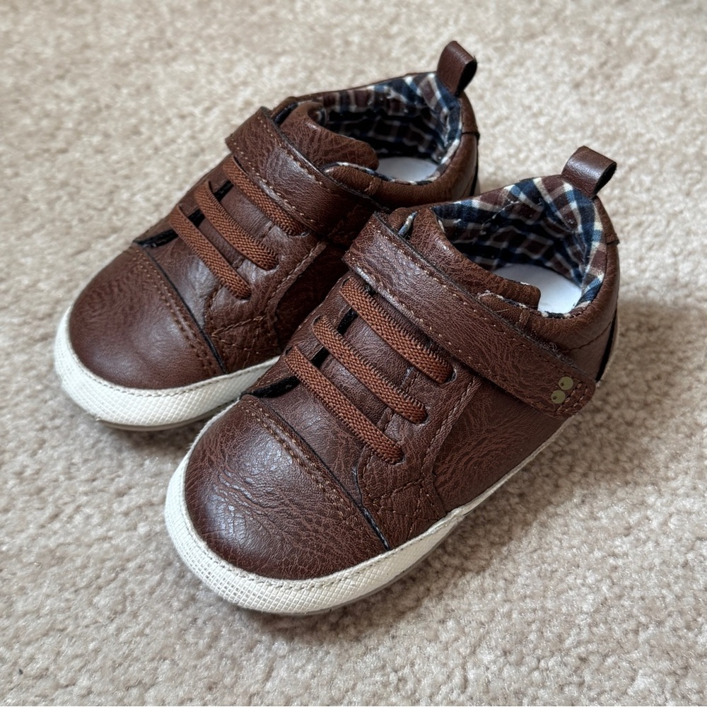 Surprize By Stride Rite Baby Boys' 12-18 Months Brown Lee Casual Shoes